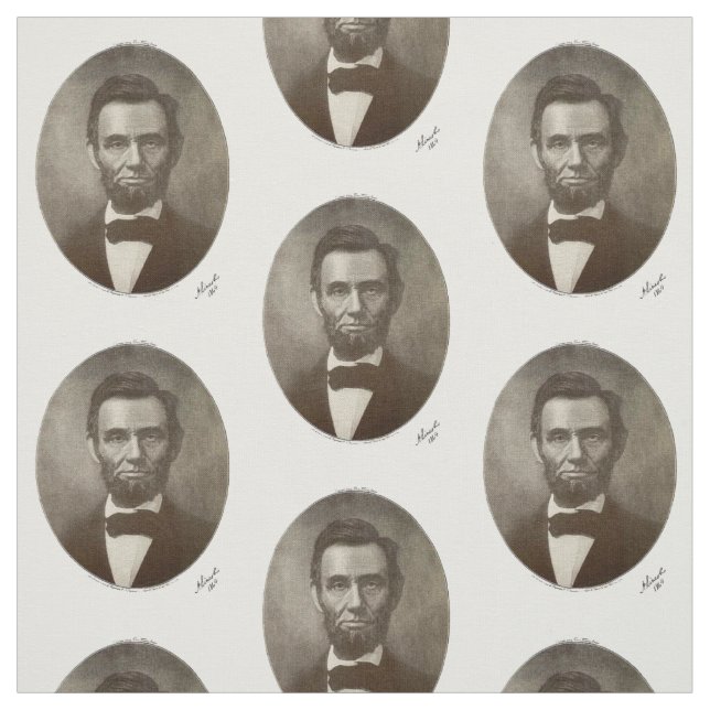 Tecido Presidente republicano americano de Abe Abraham (Modelo)