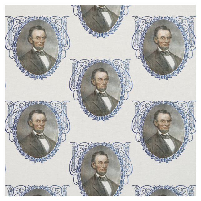 Tecido Presidente republicano americano de Abe Abraham (Modelo)