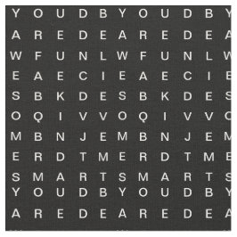 Tecido Preto de Pesquisa de Palavras (Inspiracional)