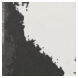 Tecido preto e branco do impressão da vaca