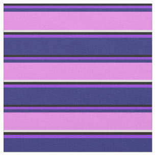 Tecido Preto, Roxo, Azul, Violeta e Branco à meia-noite