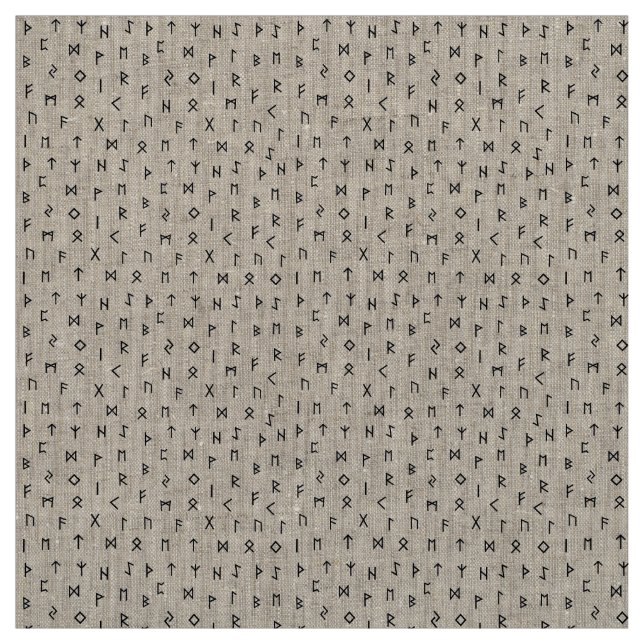 Tecido Preto Viking Executa Padrões Cinzas Brancas Fundo (Modelo)
