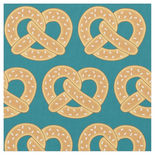 Tecido Pretzels, Comidas (Detalhe)