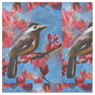 Tecido Primavera Bird Dreamer