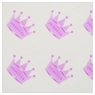 Tecido Princesa bonito da tiara da coroa do bebé do rosa