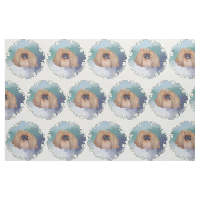 Tecido Princesa de Gelo Pequinês (Fat Quarter)