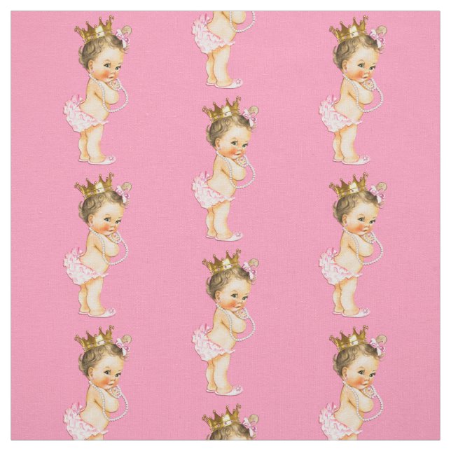 Tecido Princesa pequena triguenha do vintage (Modelo)