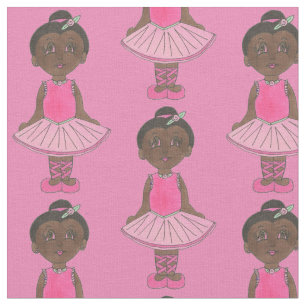 Tecido Professora Ballerina Rosa Tutu, Balé Bonita, Dança