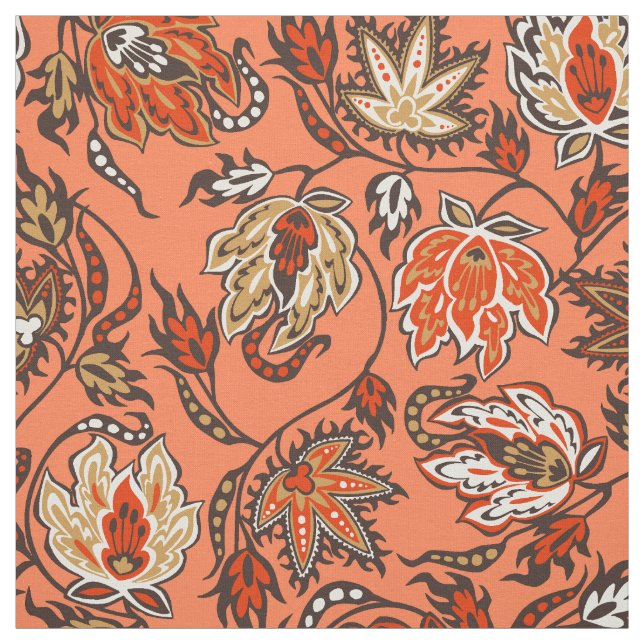 Tecido Protea Batik Hawaiian Tropical Floral (Modelo)