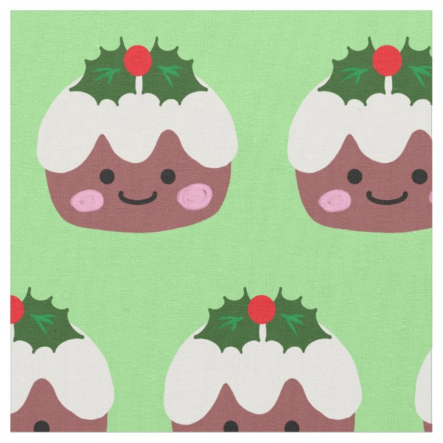 Tecido Pudim de Natal 1 (Detalhe)