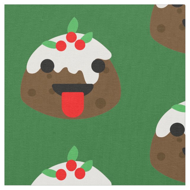 Tecido pudim de natal da língua (Detalhe)