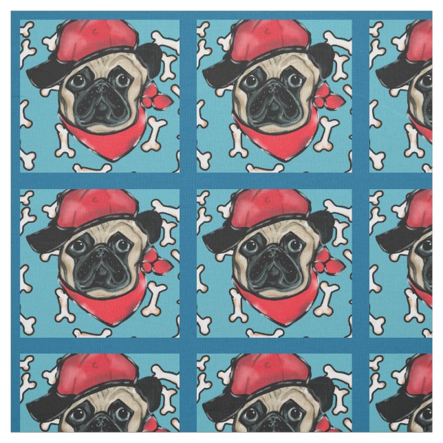 Tecido Pug (Modelo)