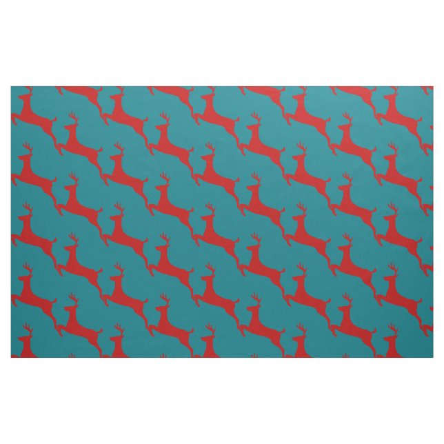 Tecido Pulando Deer Vermelhos Thunder_Cove (Fat Quarter)