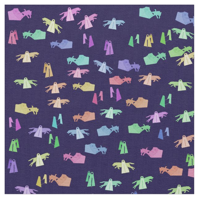 Tecido Pulos de Flyball (Detalhe)