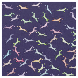 Tecido Pulos do cão do disco