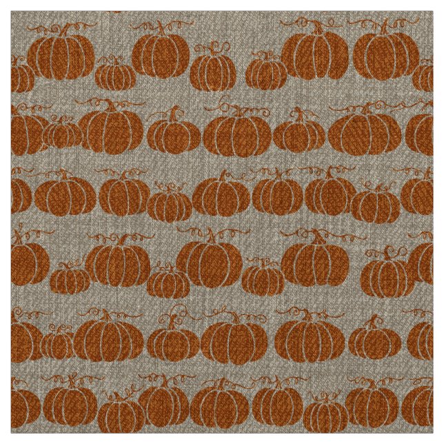Tecido Pumpkin Pathe Stripe - Orange (Modelo)