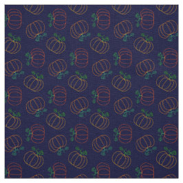 Tecido Pumpkins Bonito Cai no outono Ação de Graças