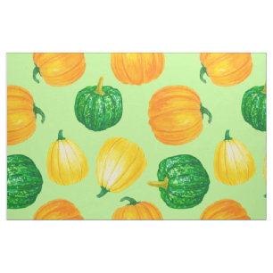 Tecido Pumpkins Watercolor Standard 2