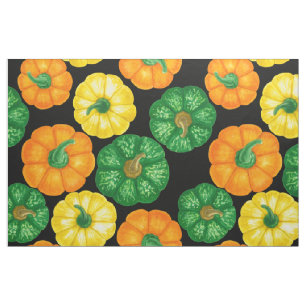 Tecido Pumpkins Watercolor Standard 3