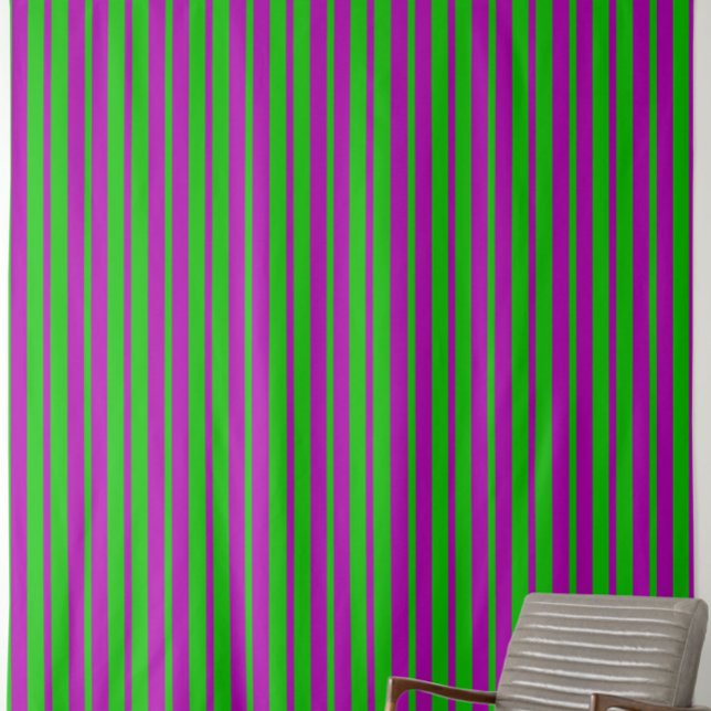 Tecido Purple Green Stylish Stripes Pattern Design  (Criador carregado)