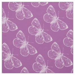 Tecido Púrpura Patina: Borboletas