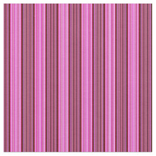 Tecido Púrpura rosa e Fuchsia Pinstripes