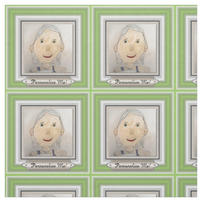 Tecido Quadro personalizado para adicionar sua arte ou fo (Modelo)