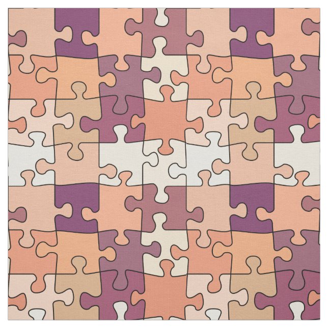 Tecido quebra-cabeça de 70 cores padrão do quebra-cabeça (Modelo)