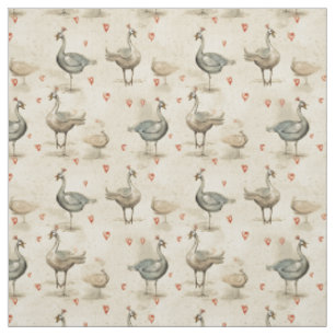 Tecido Quirky Gander: Whimsy Geese