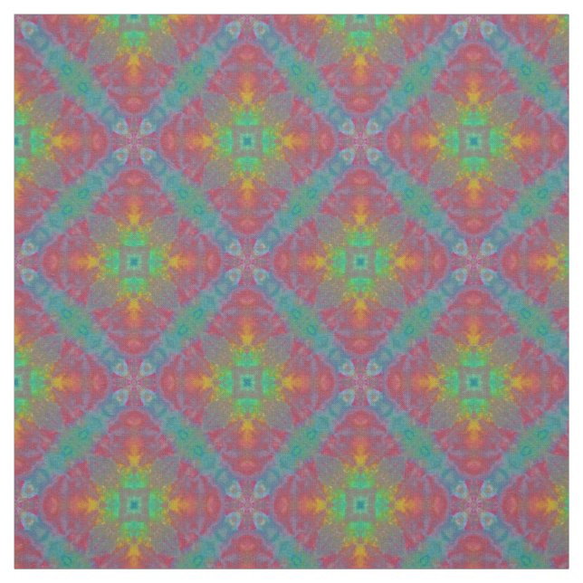 Tecido Rainbow Diamond Tie Dye (Modelo)