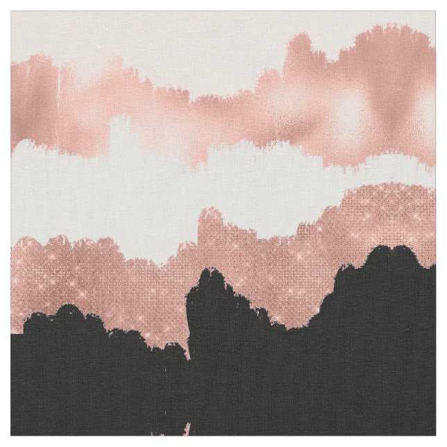 Tecido Raiz Moderna, Rosa, Rosa Dourada, Brushaft (Detalhe)