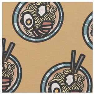 Tecido Ramen ama japonês giro