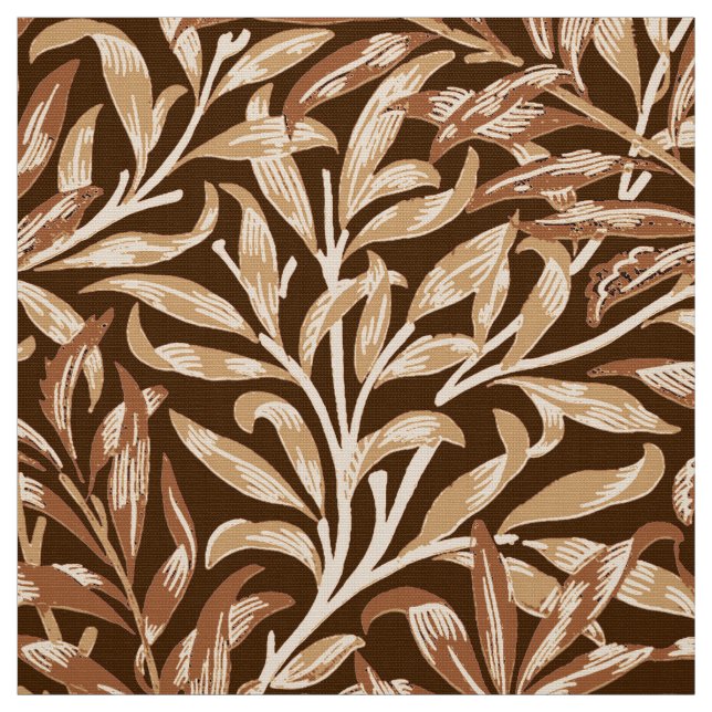 Tecido Ramo, Taupe e Brown do salgueiro de William Morris (Modelo)