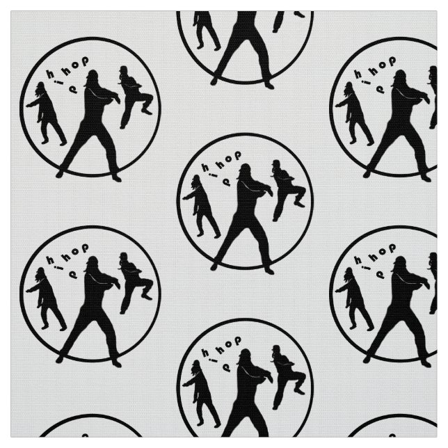 Tecido Raparigas Hip Hop (Modelo)