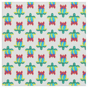 Tecido Rasta Island Colors Tribal Turtle Floral