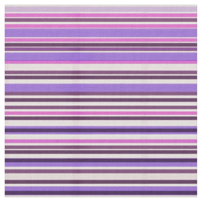 Tecido Rastreio de Roxo e Ameixa (Detalhe)