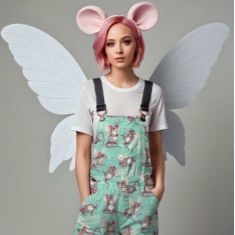 Tecido Ratos Leiteiros Quimsos - Azuis