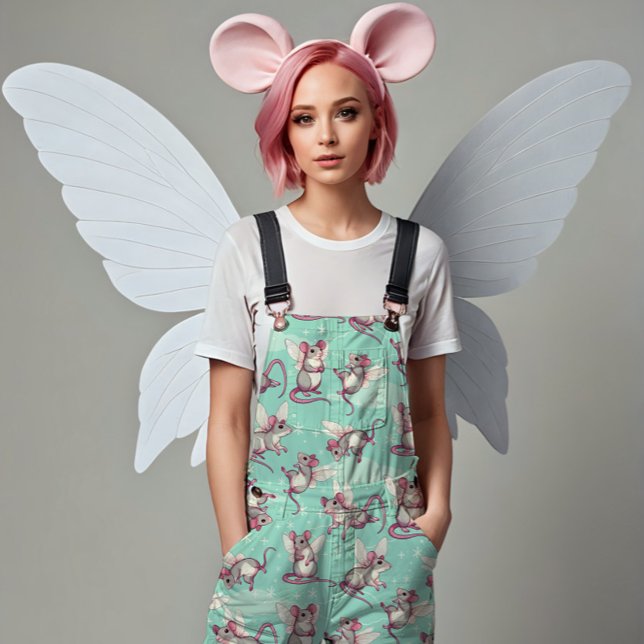 Tecido Ratos Leiteiros Quimsos - Azuis (Criador carregado)