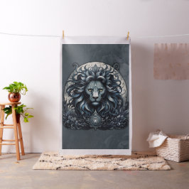 Tecido Real elegância, uma majestosa ornamentado de cabeç