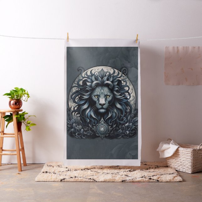 Tecido Real elegância, uma majestosa ornamentado de cabeç (In Situ)