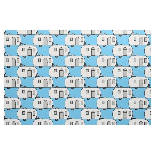 Tecido Reboque arredondado Thunder_Cove do viagem (Fat Quarter)