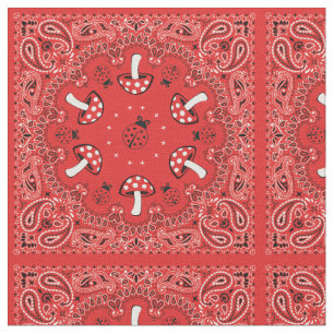 Tecido Red Bandana