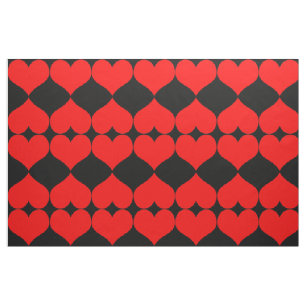 Tecido Red Hearts