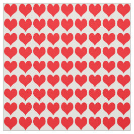 Tecido Red Hearts Pattern