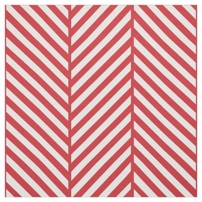 Tecido Red Herringbone Grande Escala (Modelo)