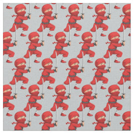 Tecido Red Ninja