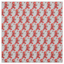 Tecido Red Ninja
