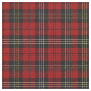 Tecido - Red Tartan Macpherson Clan