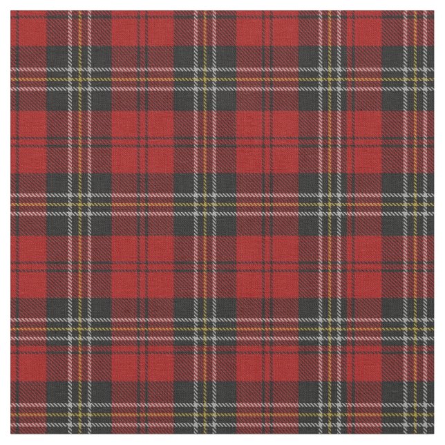 Tecido - Red Tartan Macpherson Clan (Detalhe)