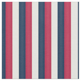 Tecido Red White e Blue Stripes